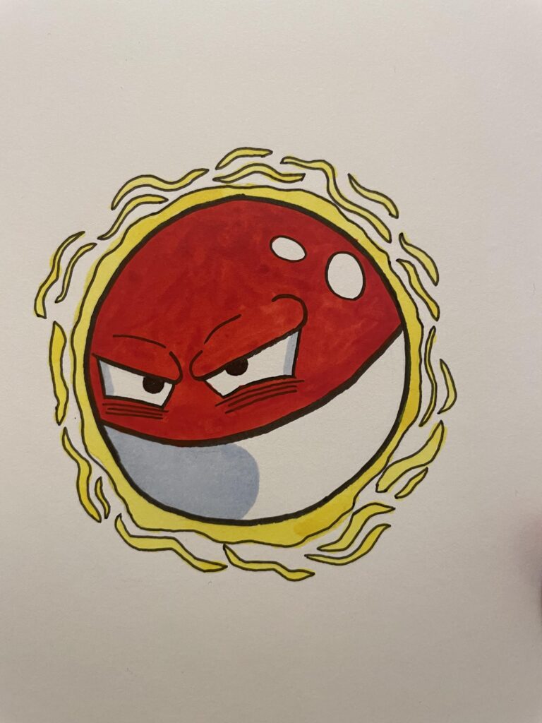 voltorb use self destruct! ( by me)