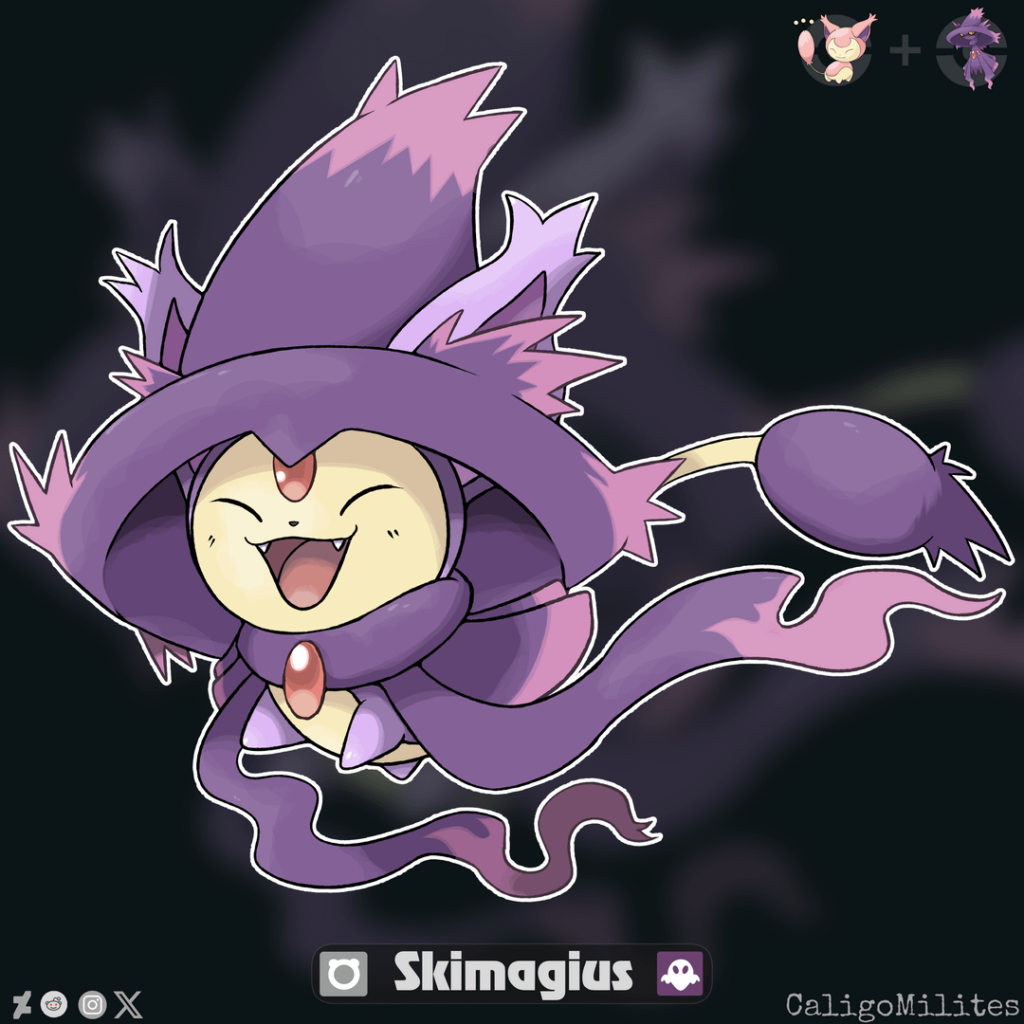 Fusion: Skitty and Mismagius