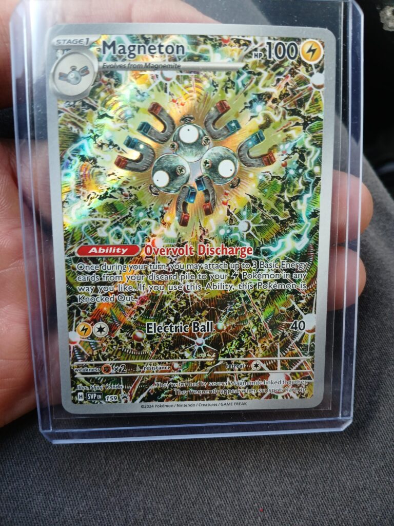 While everyone is searching for that pikachu, I'm happy with just the promo.