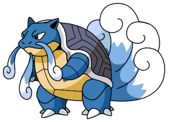 Hoennian or Johtonian Blastoise design - Water/Psychic