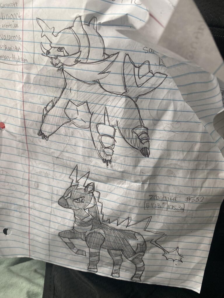 I doodled my Unova team! Opinions ?