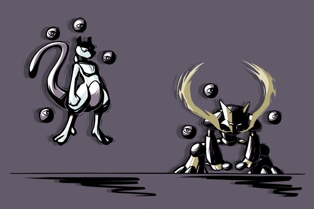 【OC】Psychic showdown