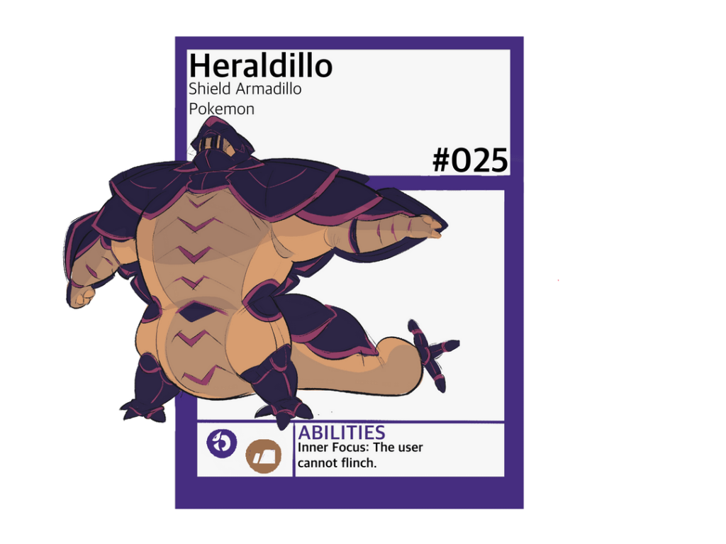 [OC] THE AMILE DEX #23-25 [Shieldillo line]
