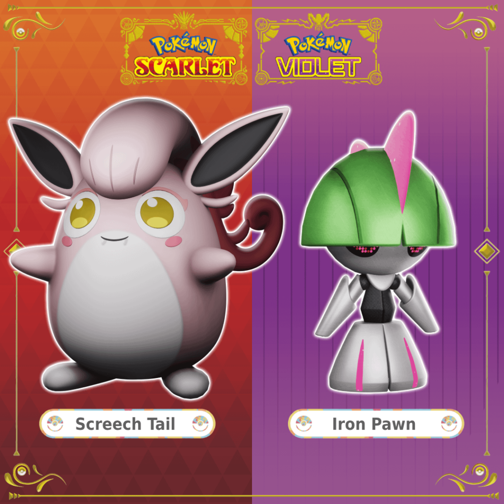 (OC) A pair of Paradox Pokémon to celebrate SV's two year anniversary!