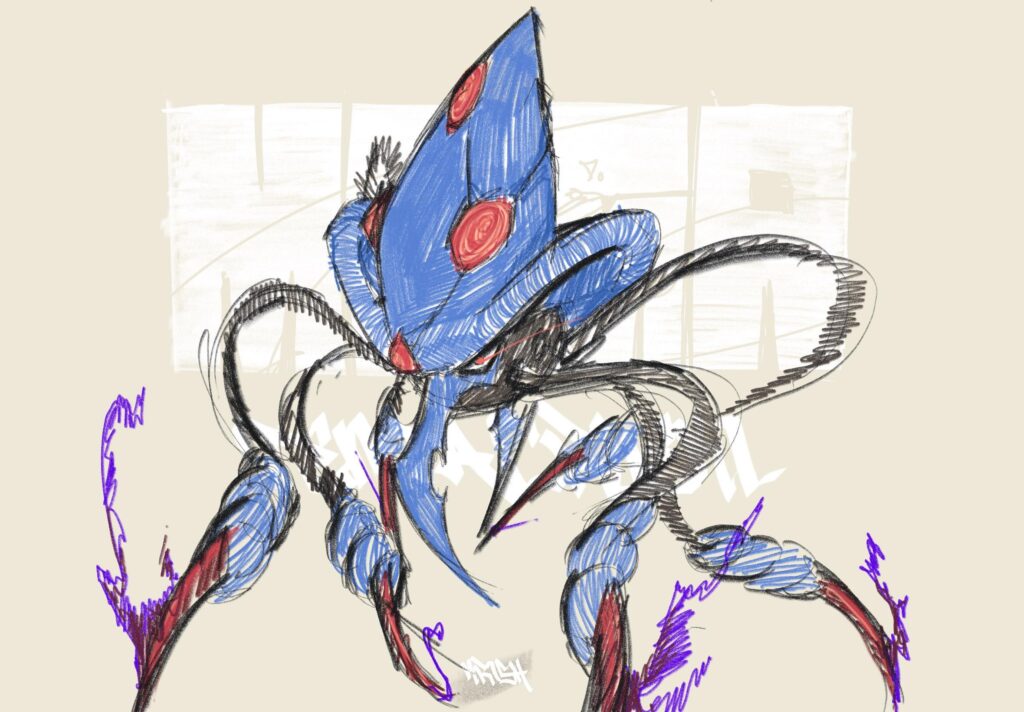 I tried to design a mega tentacruel