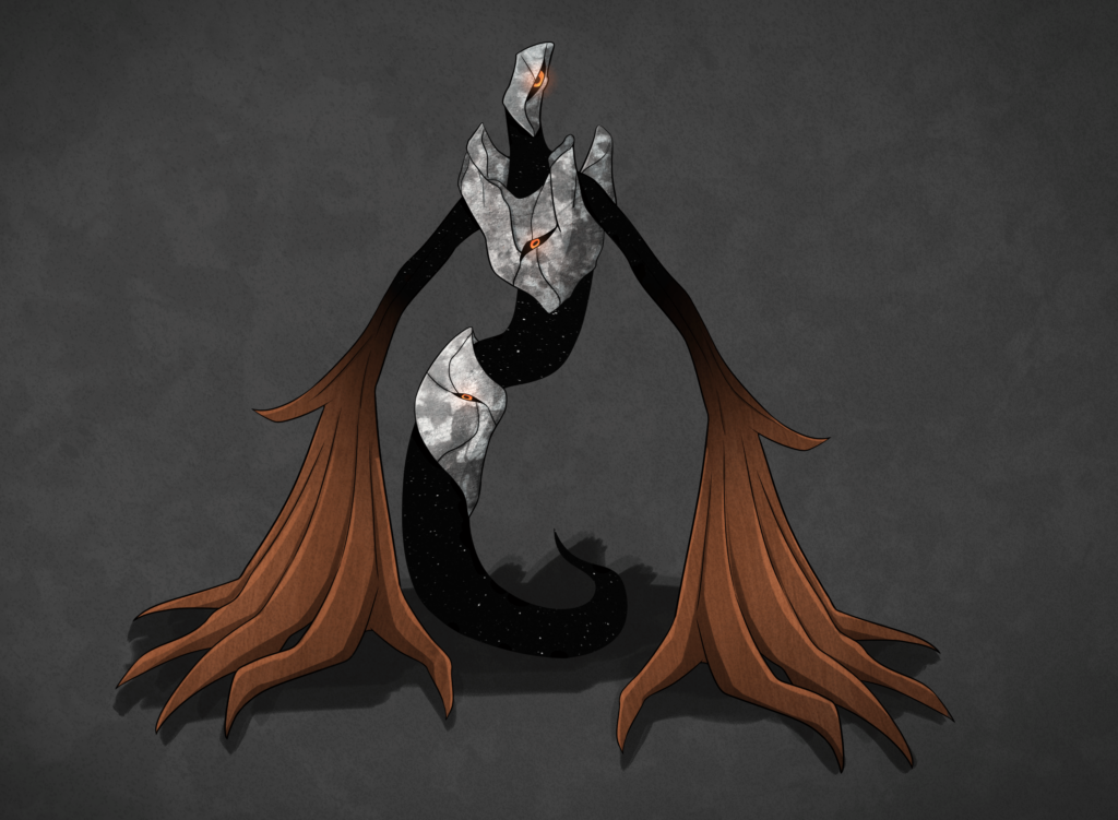 Ragnoirok, my Rock/Ghost type fake legendary. Thoughts?