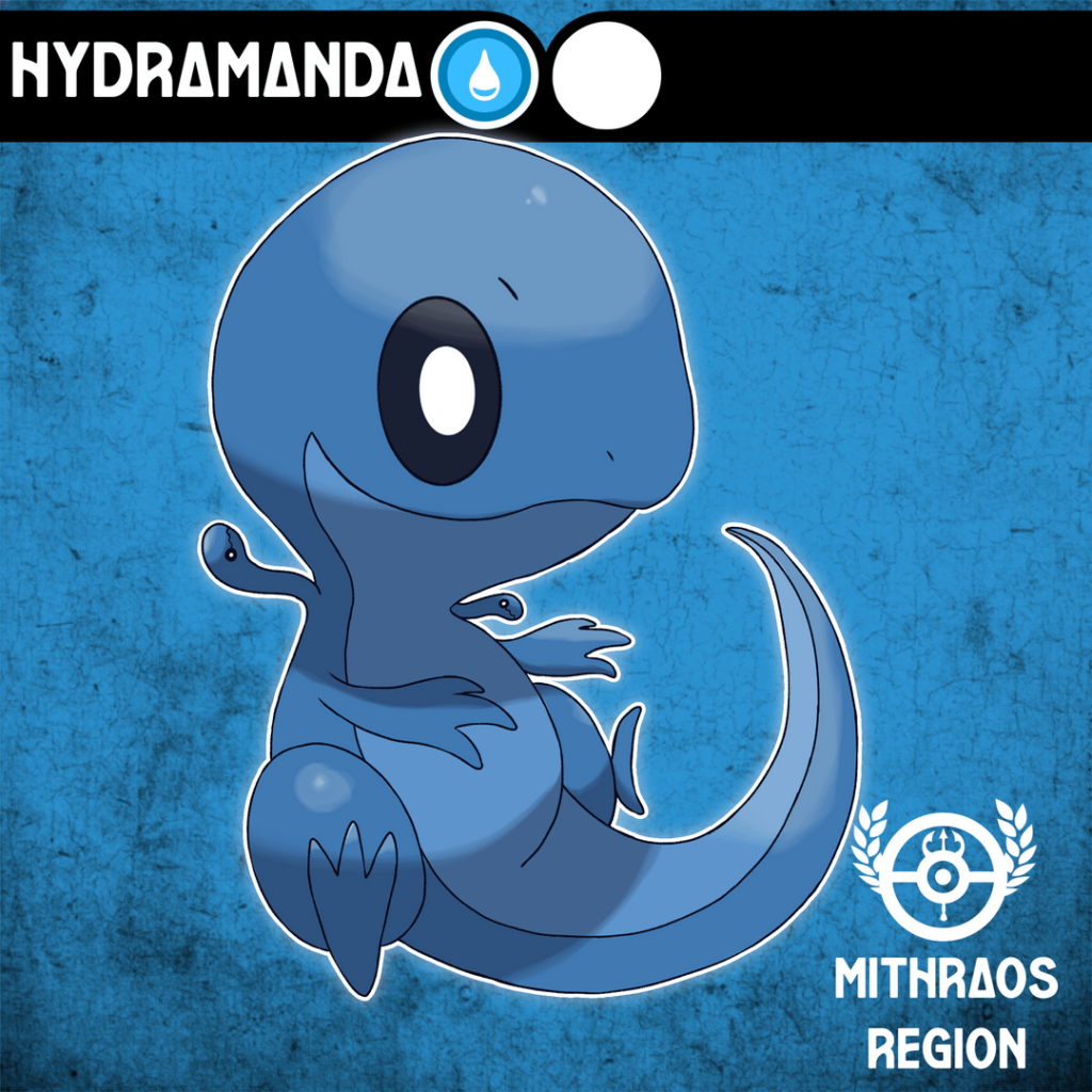 Hydramanda - The Salamander Pokémon. Details in the description👇