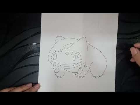 Drawing a Bulbasaur
