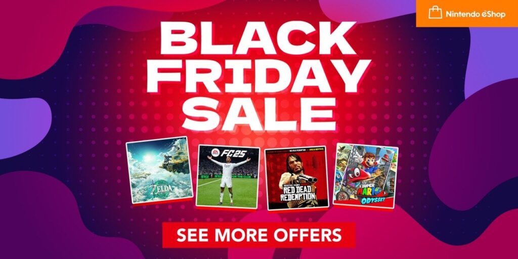 Nintendo Europe: It's time for big savings – the Black Friday Sale is now on