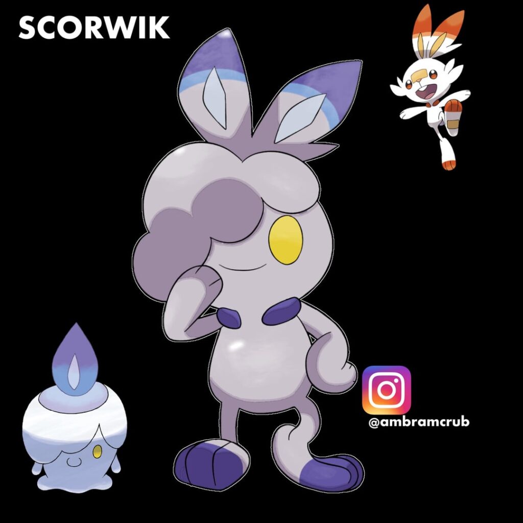 I redraw this random Pokémon Fusion