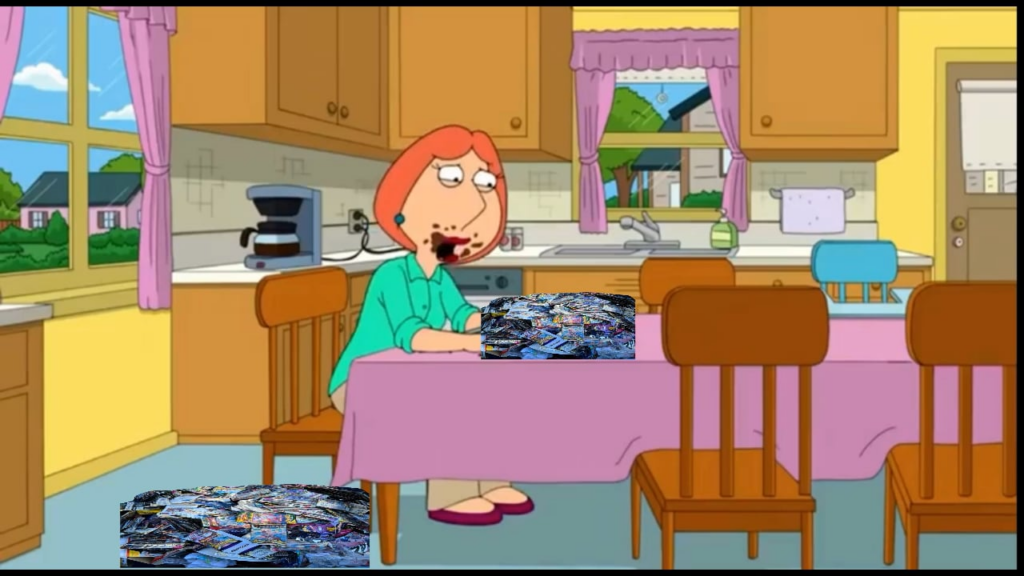 Opening hundreds of dollars of packs only to get dozens of dollars in cards