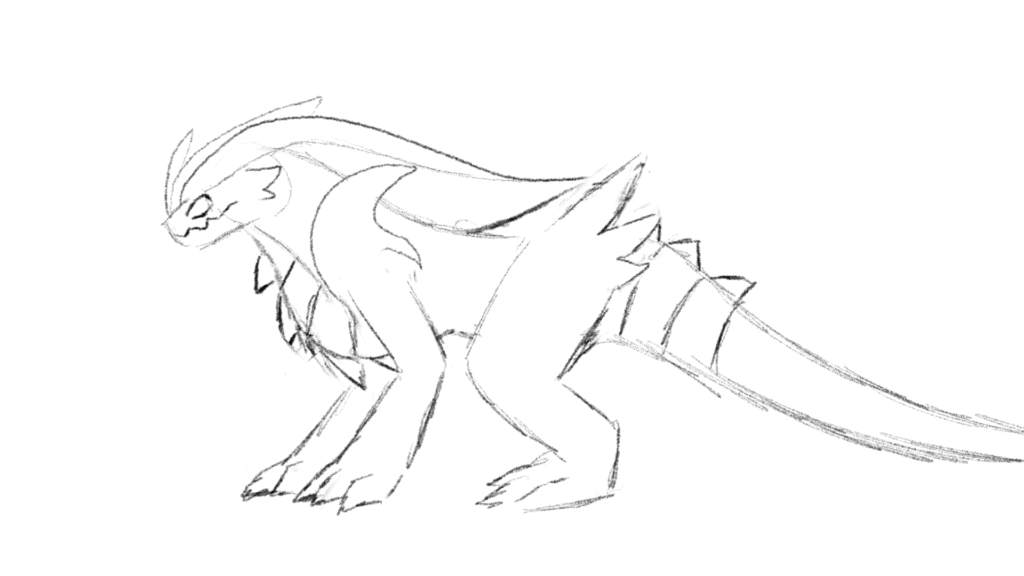 [OC] I know this discourse is LONG over, but what if Koraidon looked more like its Limited Build when it ran? I animated it just for fun :)