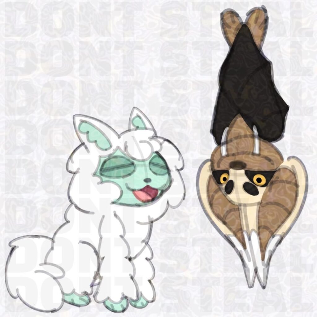 Olympeon and Mounteon - Flying and Ground eeveelutions