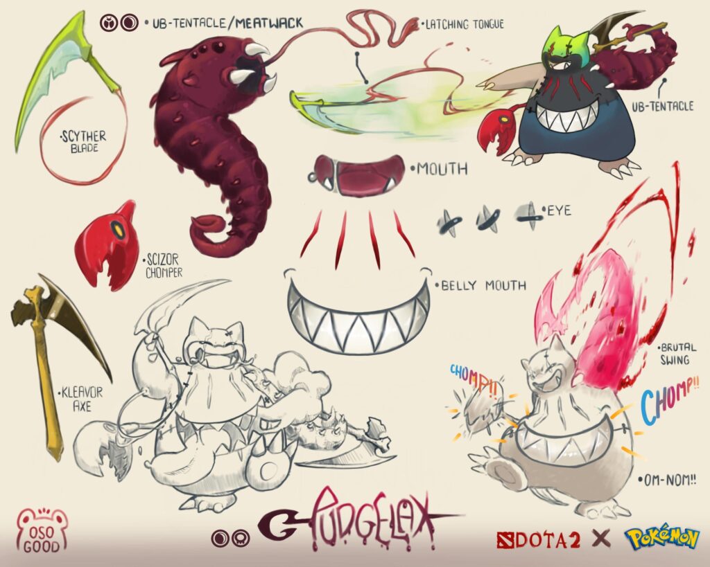 Snorlax X Pudge