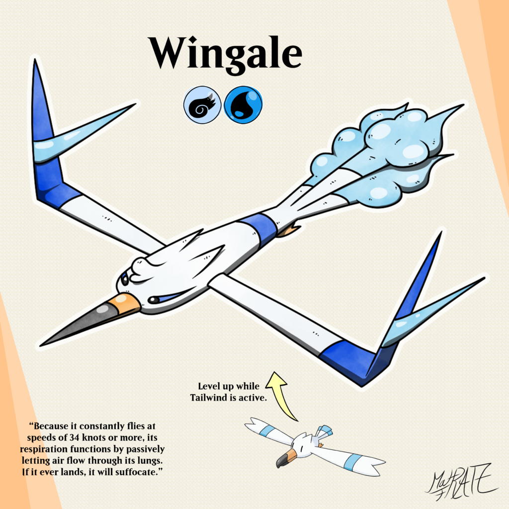 Wingull Evolution - Wingale