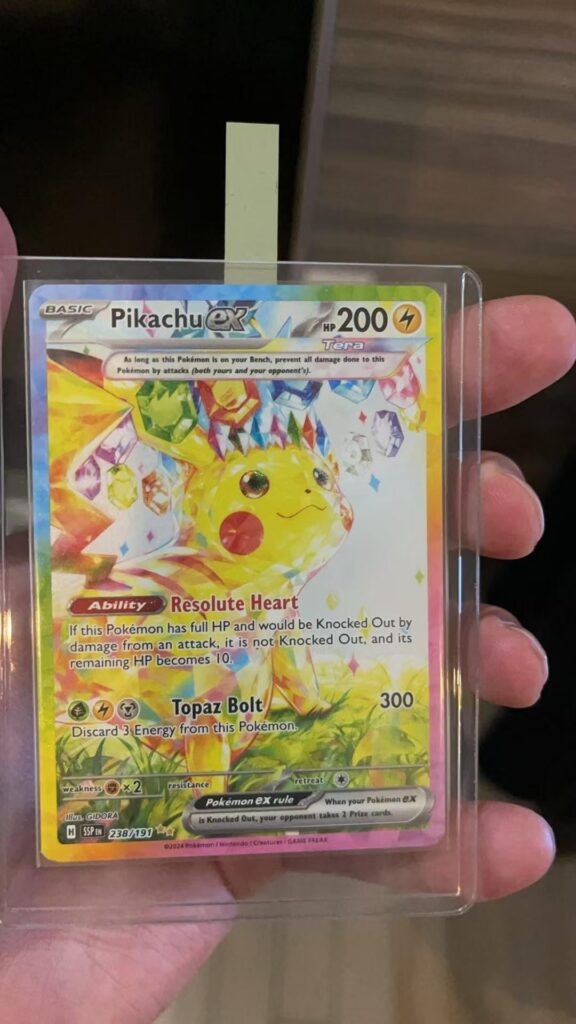 My SECOND Pikachu SIR in 250 packs