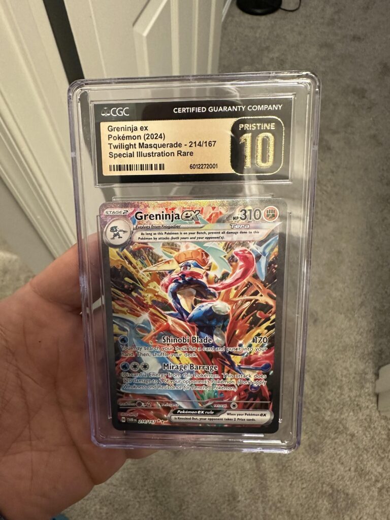 The boy and I sent in our first ever card to be graded and it came back today. Did not disappoint!