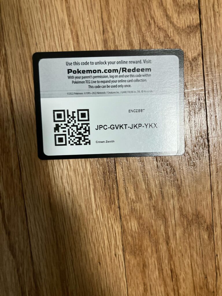 Free Pokémon code