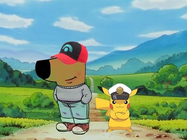 When they expect you to catch all 151 Pokémon and beat the elite four at ten years old but you’re just a chill guy who loves his Pikachu