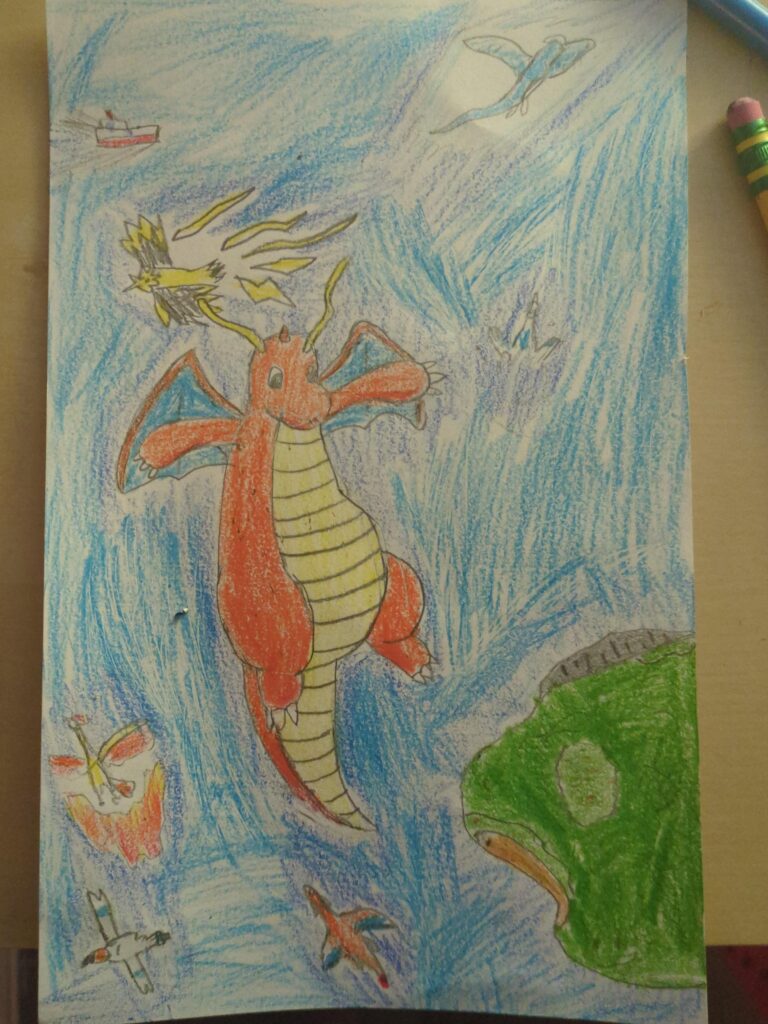 Made my little brother this card for his 9th bday