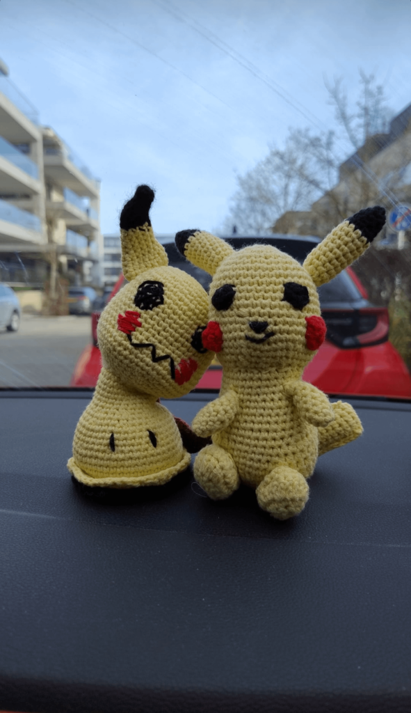 I got something handmade from Luxembourg:)
