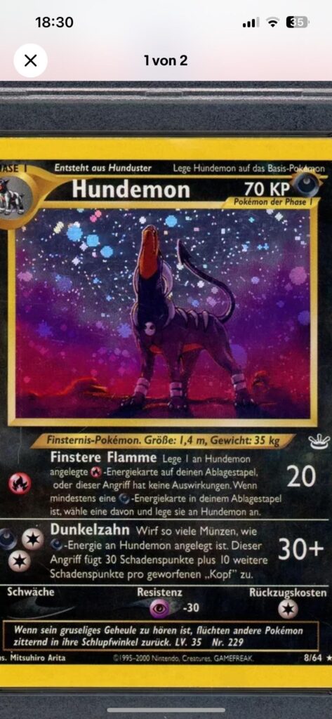 Double Holo Error?