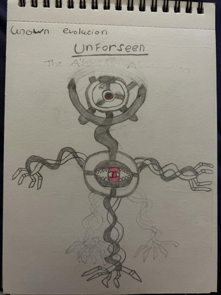 Here is my unown evolution