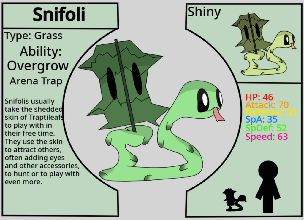 Remaking another childhood fakemon! This time a starter!