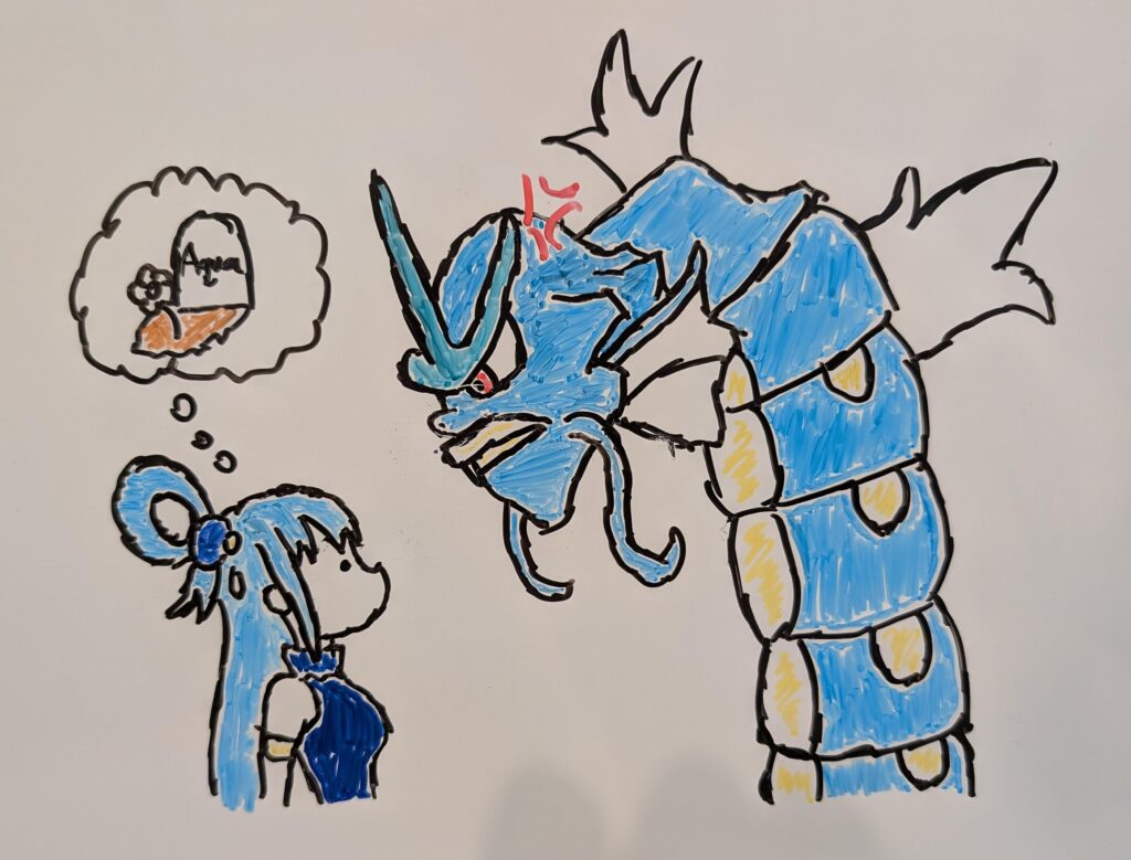 [OC] Aqua Meets Gyarados