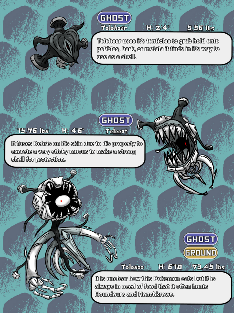 My own fakemons cause why not