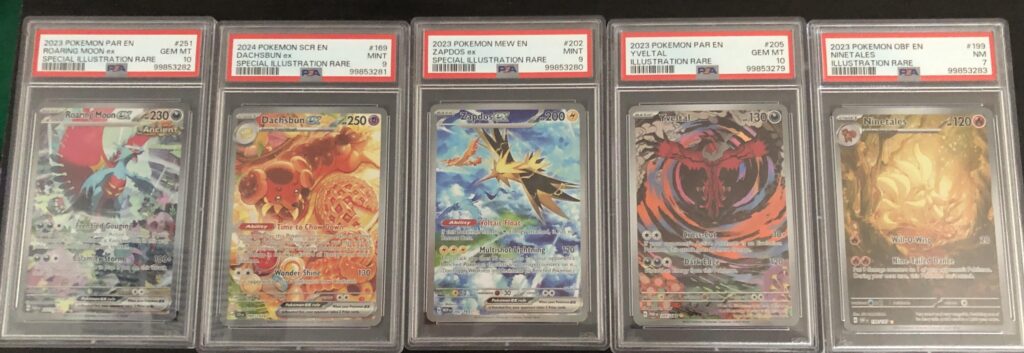 Used GameStop to send cards to PSA