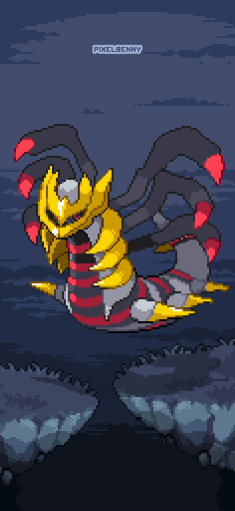 Giratina - Animated Phone Wallpaper