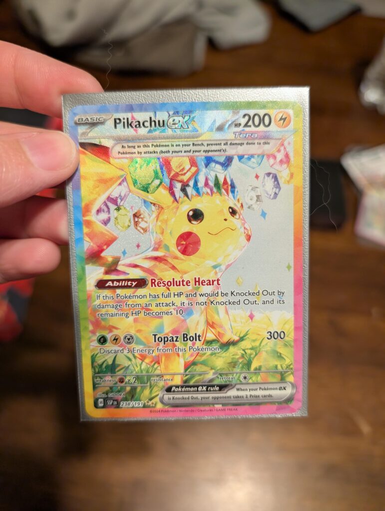 Got second at a challenge but first in prizing...