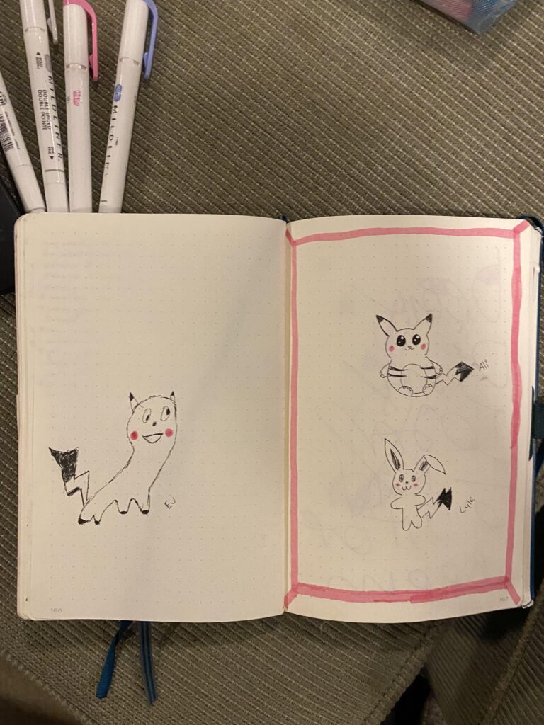 Friends and I tried to draw pikachu from memory (we created some abominations)