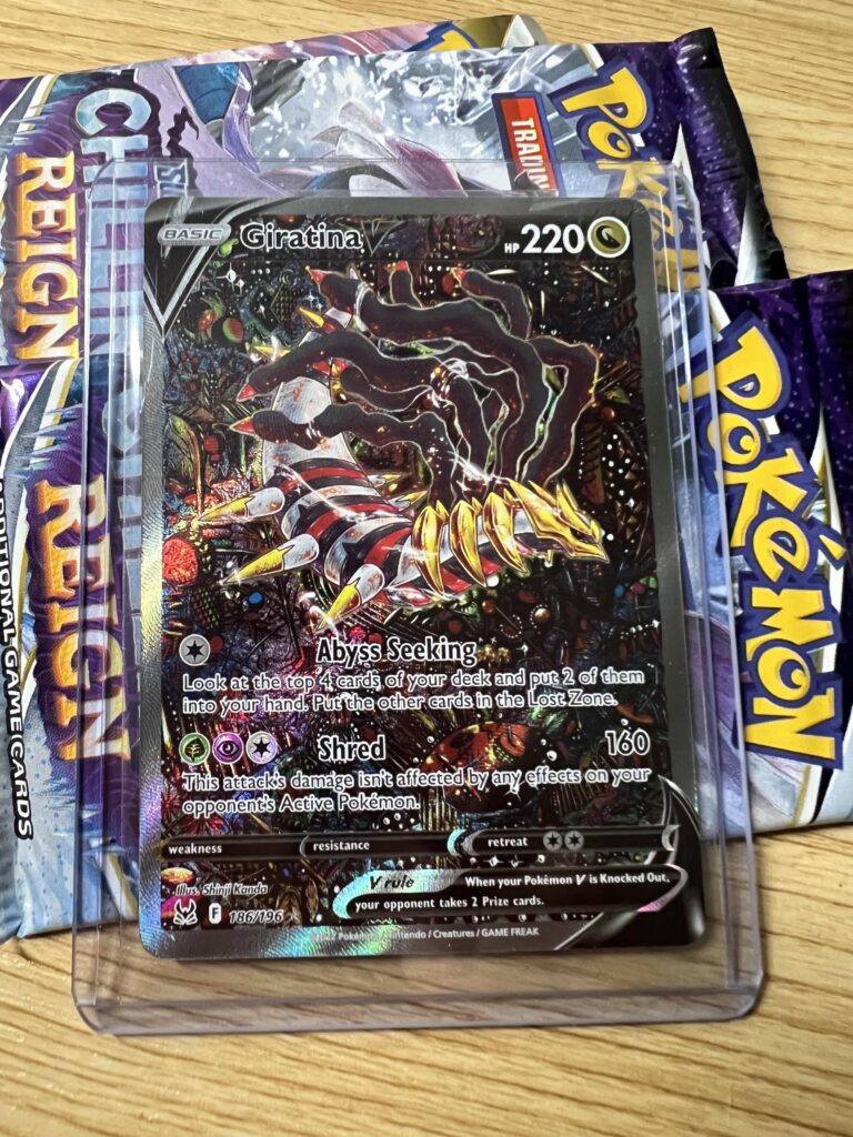 Was bummed I didn’t get any Evolving Skies in my Black Friday Walmart tins, but then I got this guy