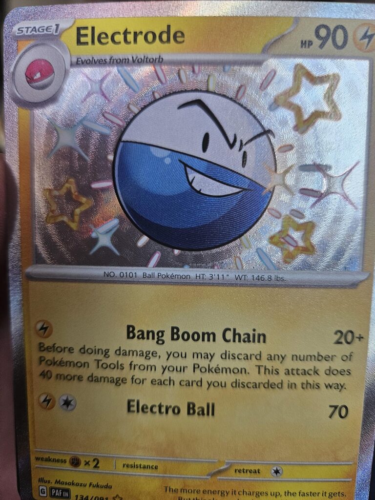No Black Friday deals, so I got a Paldean Fates tin from Target and the first pack had these two cards!