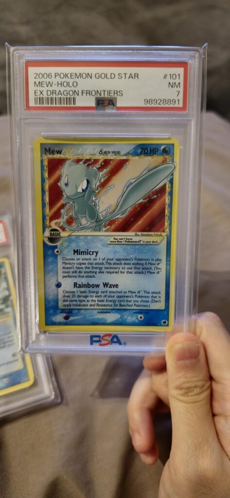 Graded my childhood possessions
