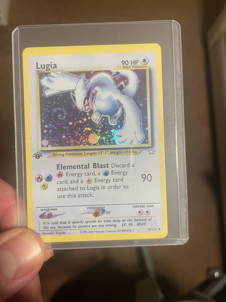 My buddy went to a card show and purchased this for 50$…