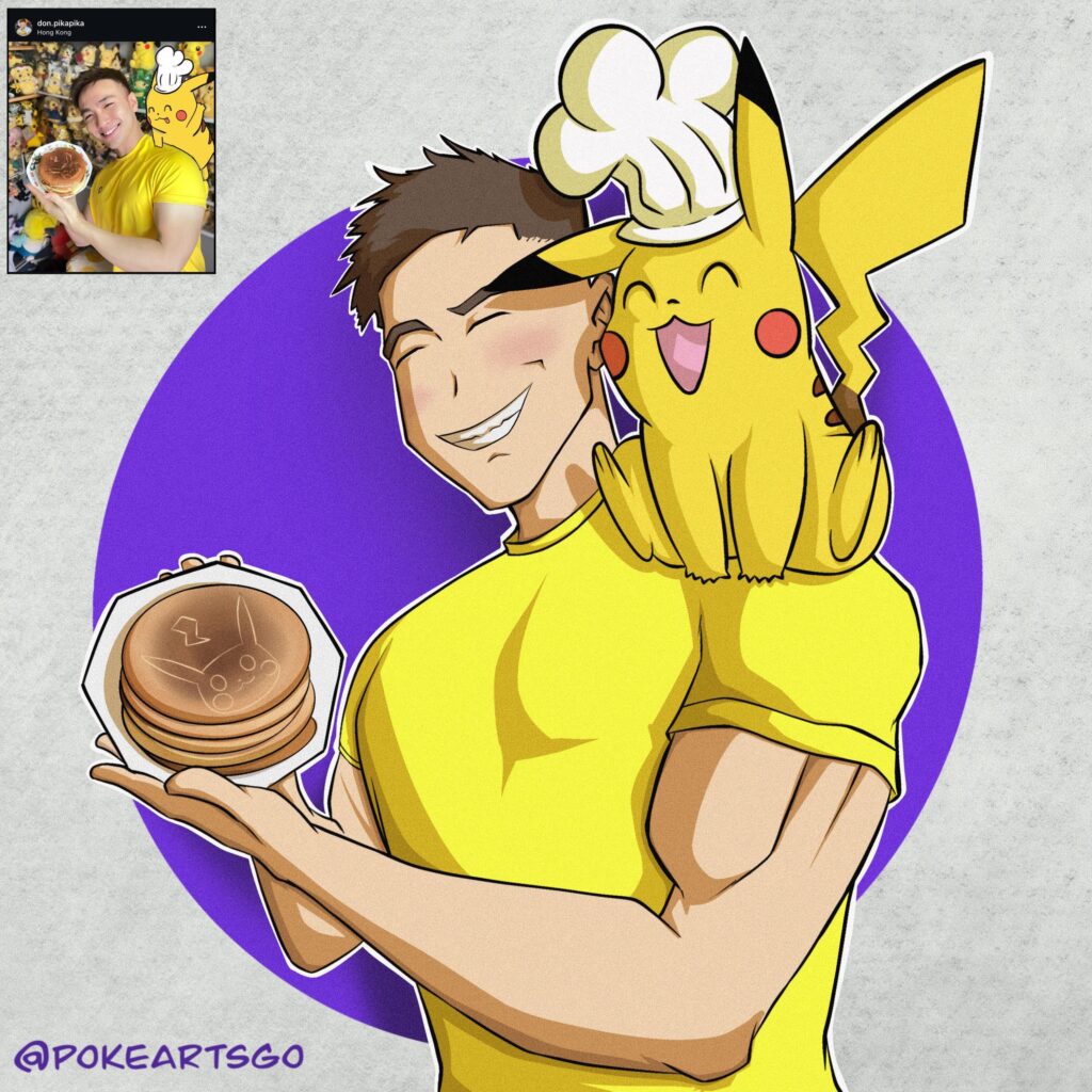 Turning people into pokemon trainers ✍🏾 hope you like it
