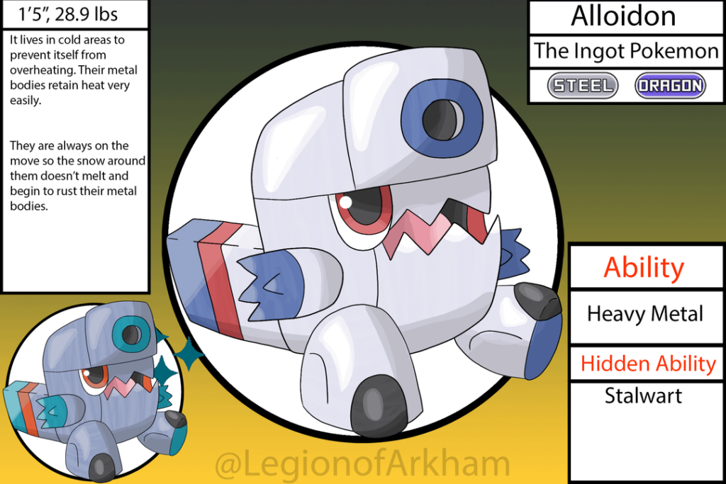 Double Galarian Baby Pokemon: Alloidon And Eiscute