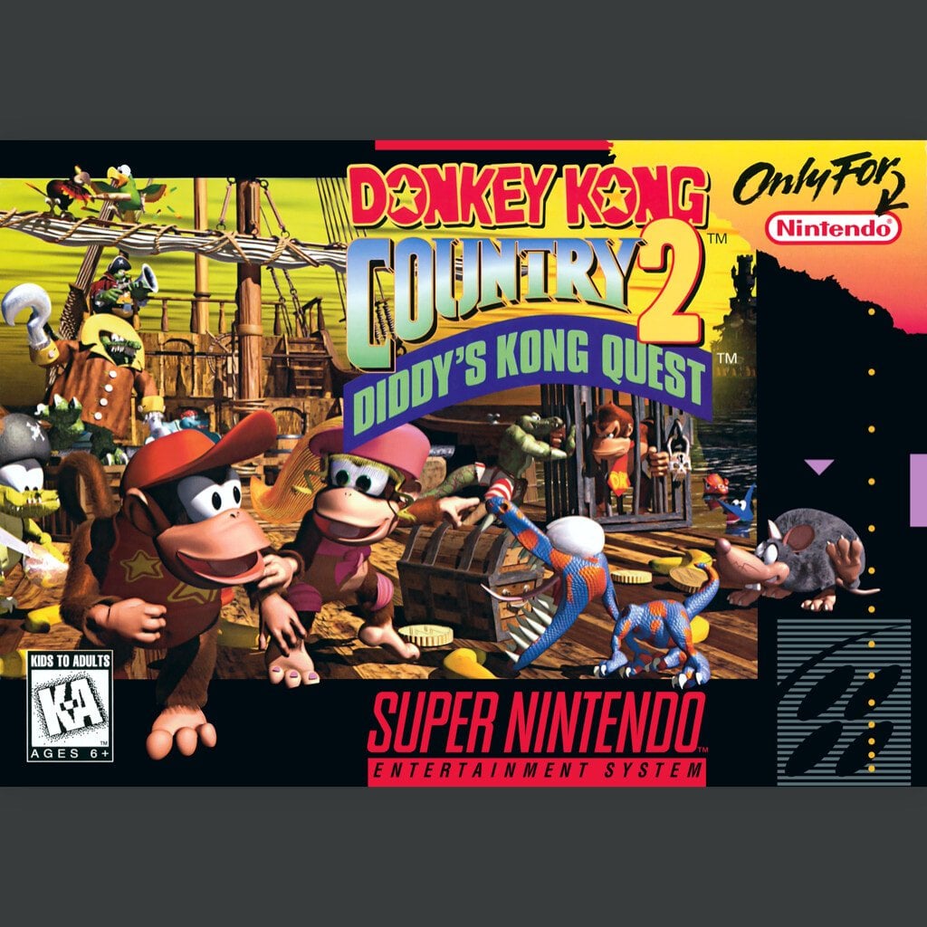 Donkey Kong Country 2: Diddy's Kong Quest has been added to Nintendo Music