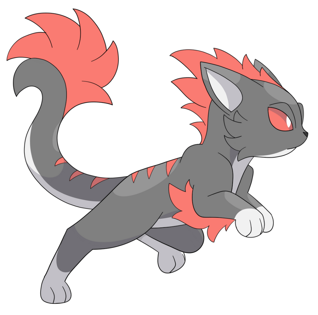 Velocikitty (Normal/Dragon-Type)