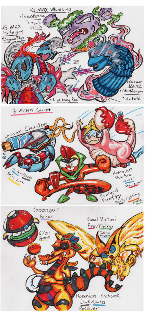 9 New Fakemon by me