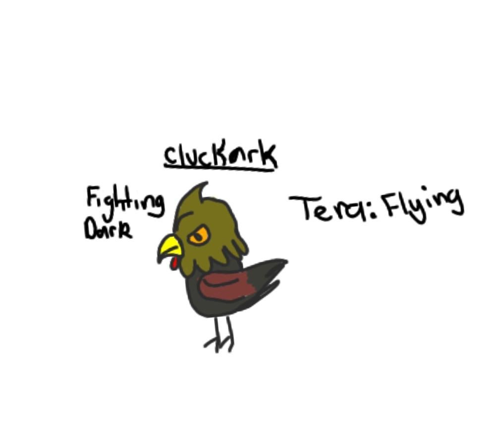 Rate my fakemon cluckark