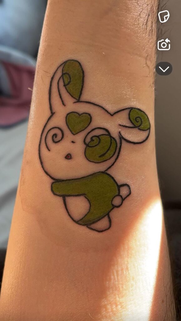 Finally got my favorite Pokémon tattooed on me and loved how it turned out