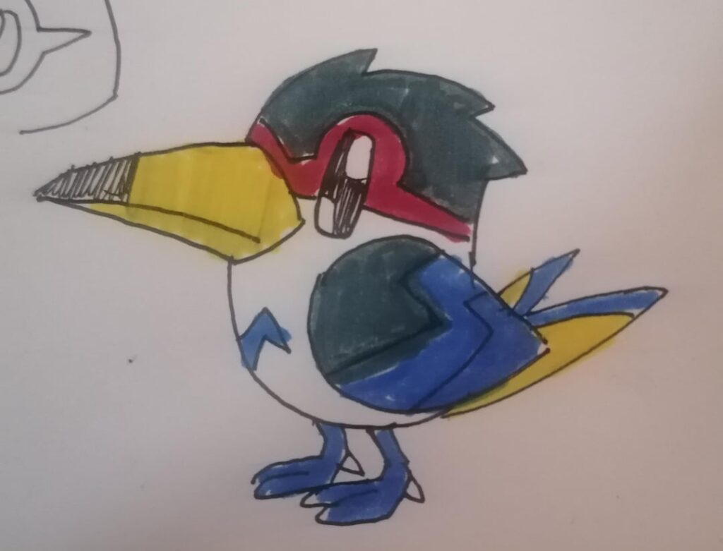 Some ideas I had for my regions early route birds. Names are Zapeck, Voltalon and Stormbill