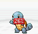 I tried animating Showdown-style damage indicator that is designed to fit with Gen 3/GBA style. I personally think this looks cool.