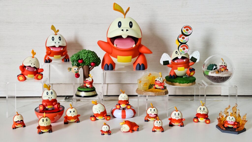 My Fuecoco figure collection