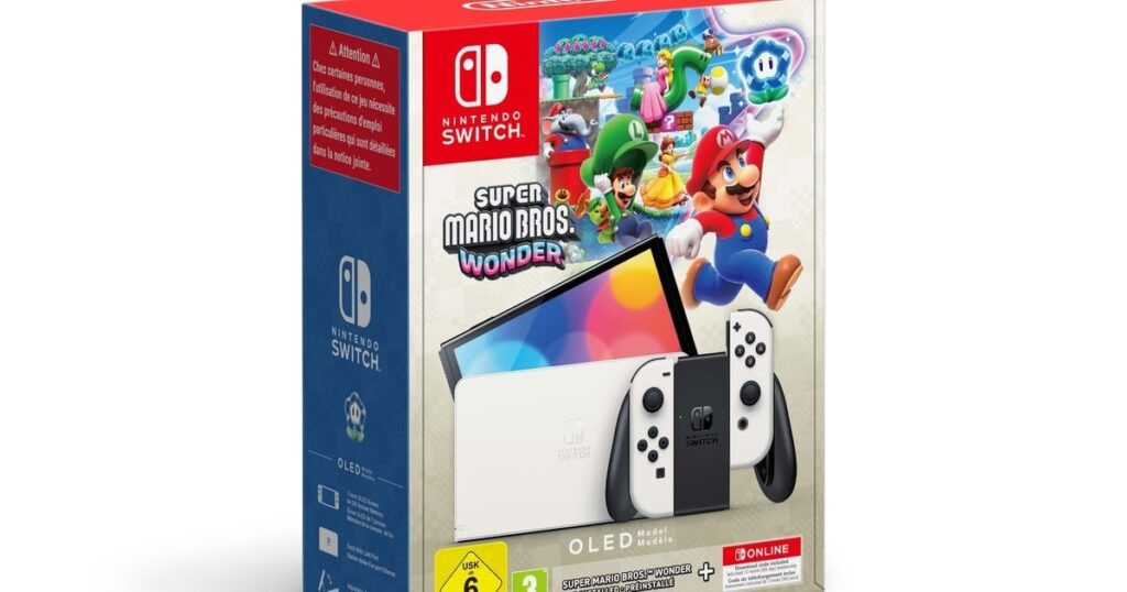 Nintendo announces new Switch OLED Mario bundle for Europe