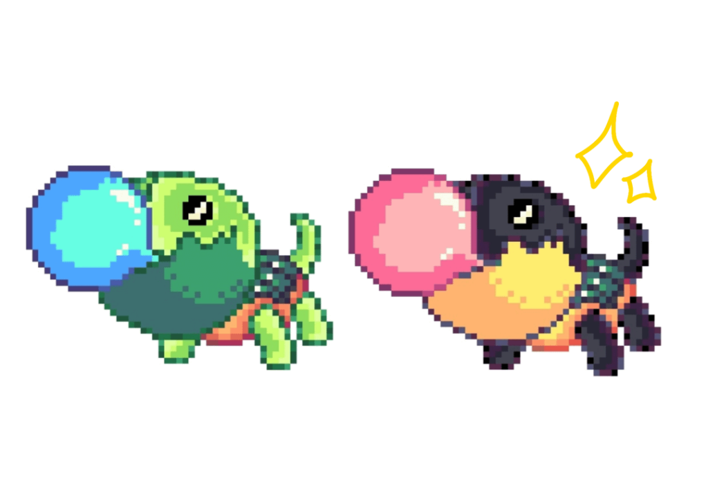 Trapinch evolution line if it was dragon/water (+shinies)